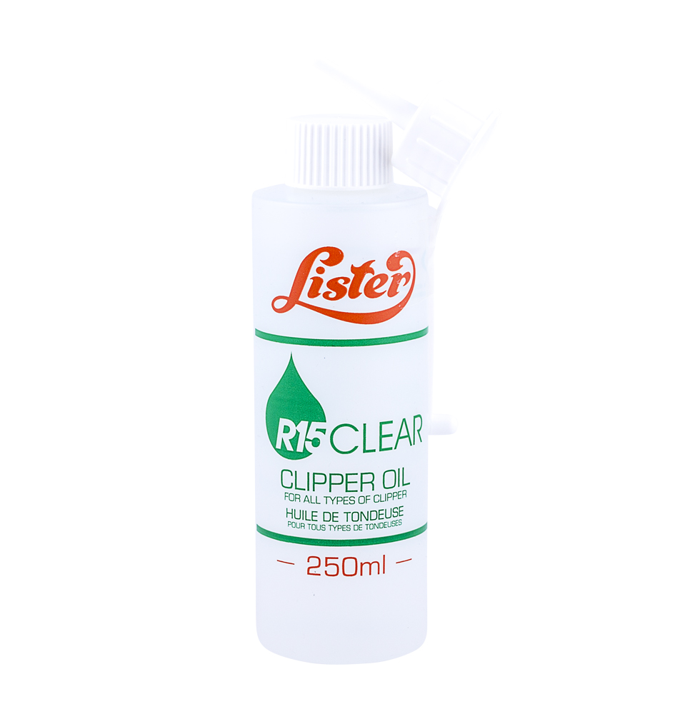 R15 Clear Clipper Oil  Lister Shearing, Equine Clipping Specialists