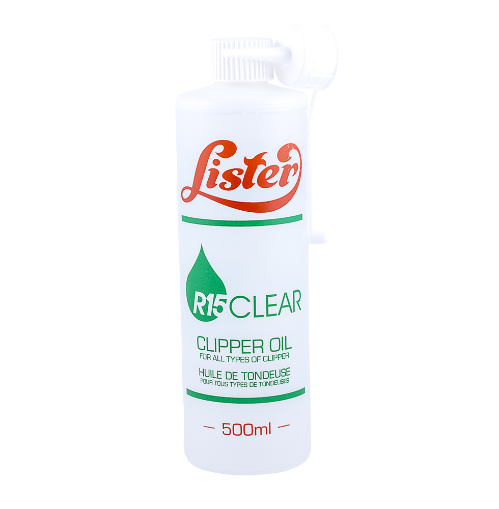 R15 Clipper Oil (500ml), Lister Shearing