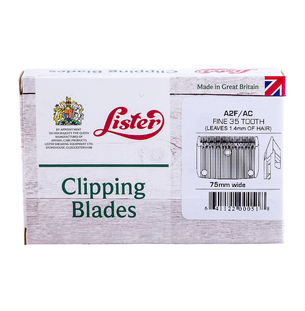 A2F/AC Fine blade for horse, cattle and sheep, Lister Shearing