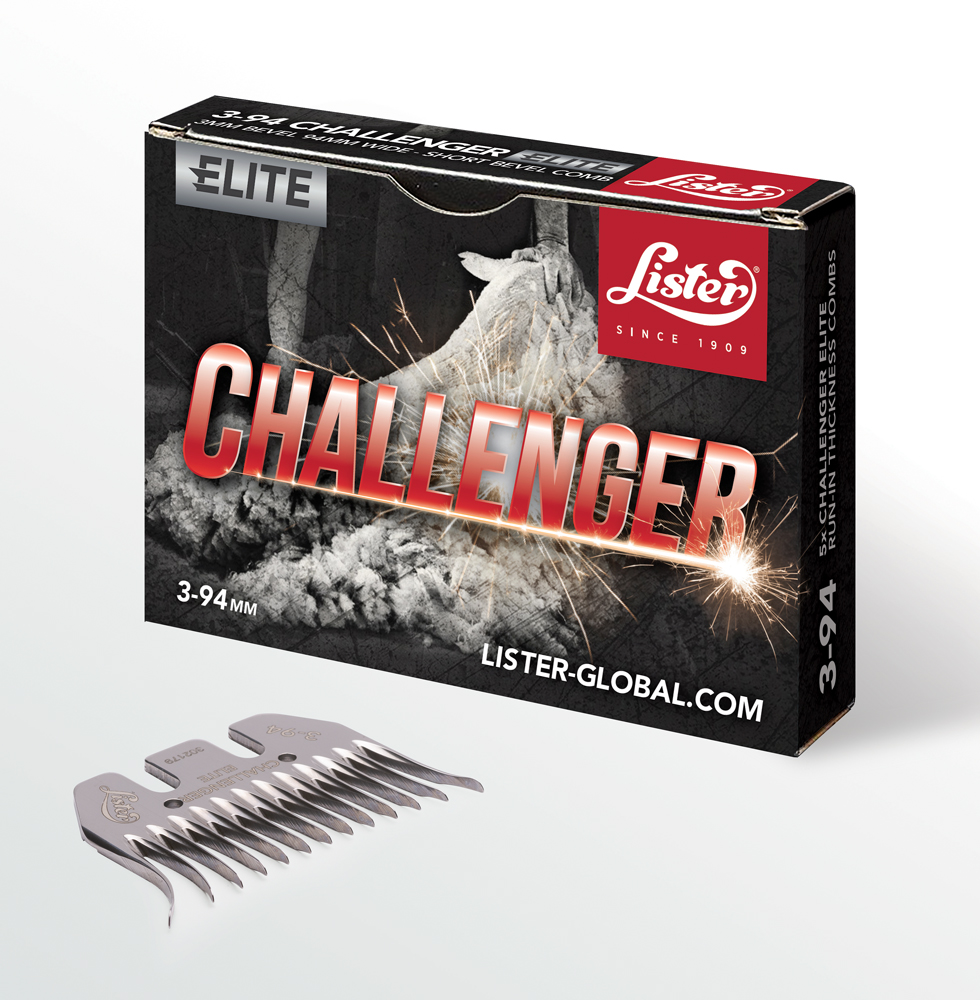 3-94 Challenger Elite sheep shearing comb, Lister Shearing