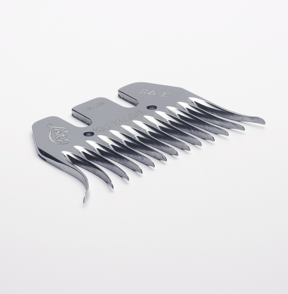 398 Enforcer Full Thickness Comb Lister Shearing, Sheep Shearing Combs