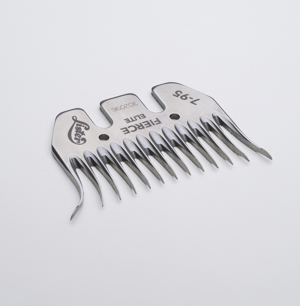 7-95 Fierce Elite sheep shearing comb, Lister Shearing